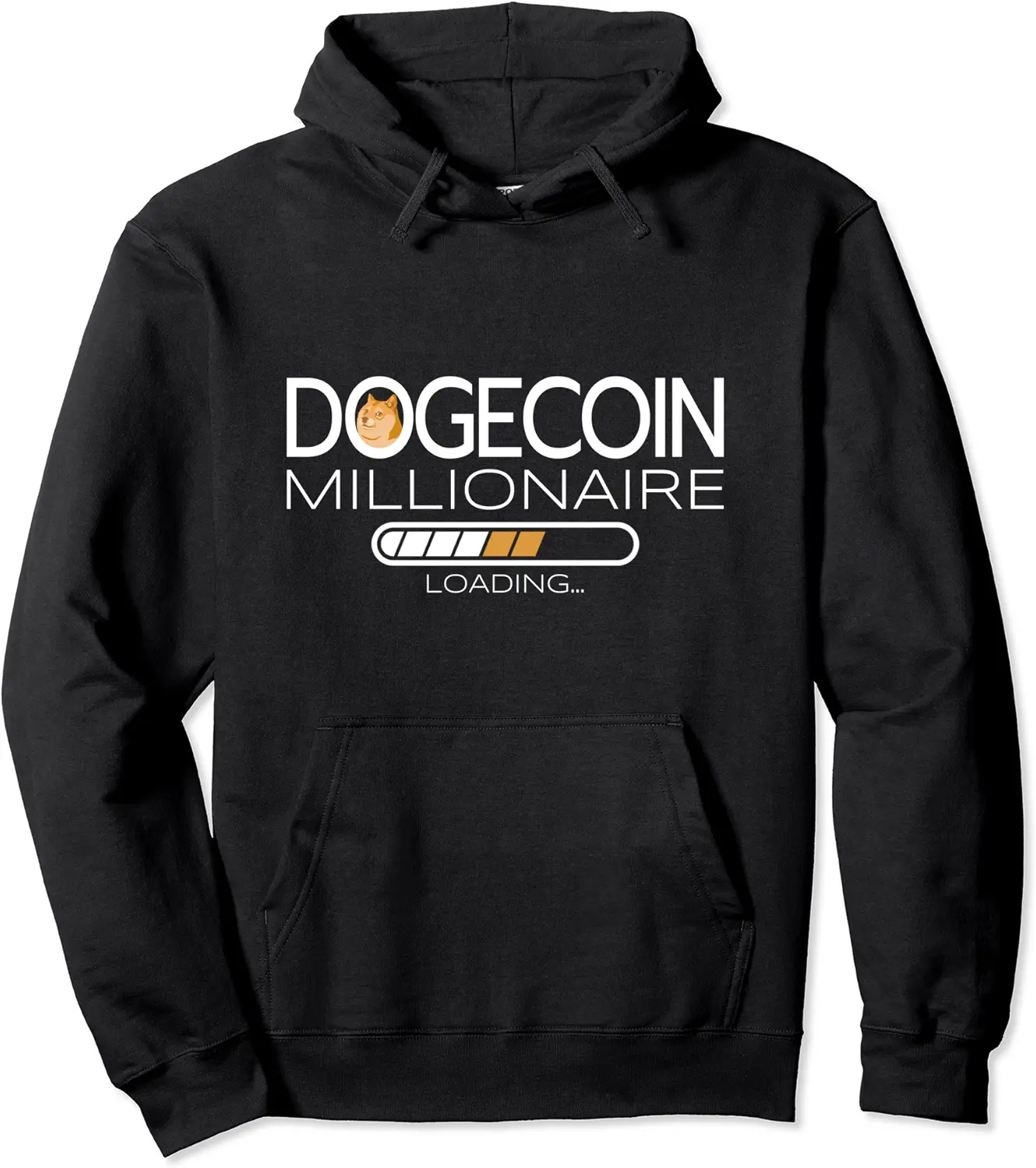 Dogecoin Millionaire Loading Crypto Digital Investor Doge Pullover Hoodie - Nestorporas Shop 87B08ZFGTJP2