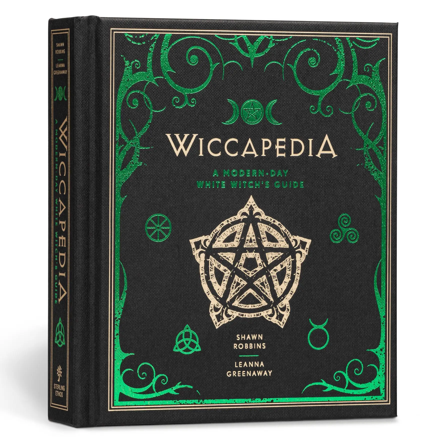 Wiccapedia by Shawn Robbins, Leanna Greenaway [Hardcover Book]
