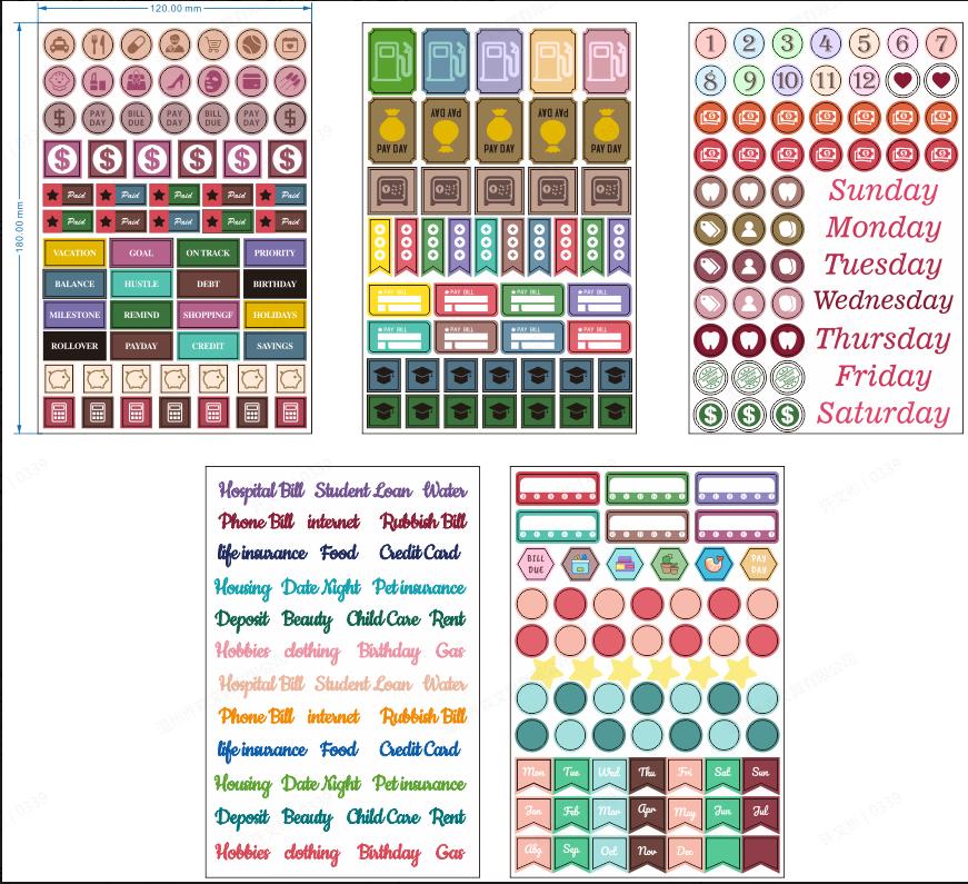 A6 password lock binder, large password binder,inder Refillable Planner Notebook 6 Ring PU Leather Binder Journal with Pockets, Dividers important paper