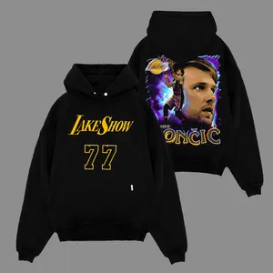 Luka Doncic 77 Lakers Graphic V2 For Lakers Nation, Magic Doncic Fans Apparel, LA Basketball Streetwear Tee, Gift For Basketball Fan Graphic Tee