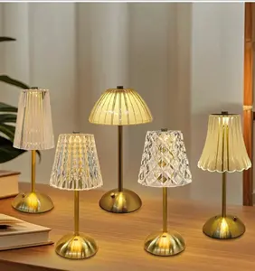Brass Table Lamp, 3 Modes+Dimmable+Touch Crystal Lamp LED Gold Lamp, Mood Lighting Mood Light, Brass Decor for Bedroom/Bathroom/Kitchen/Dinner/Bar/Entryway/Buffet, Traditional Home Decor