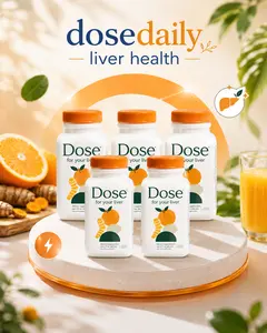 Dose for Your Liver Functional Shot 2oz – Ready to Drink Herbal Blend with Milk Thistle & Dandelion for Liver Wellness