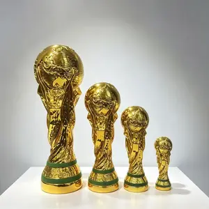 2026 New USA Canada Mexico World Cup Trophy Replica Hercules Cup Resin Football Match Trophy Desktop Ornament Sports Souvenir Gift