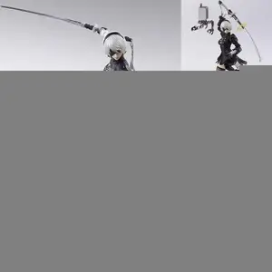 PA 2B No.2 Type B Yorha Figuras Nier Automata 2b Action Figure Toys Manga Shfiguarts Anime Peripheral Movable Collection Model