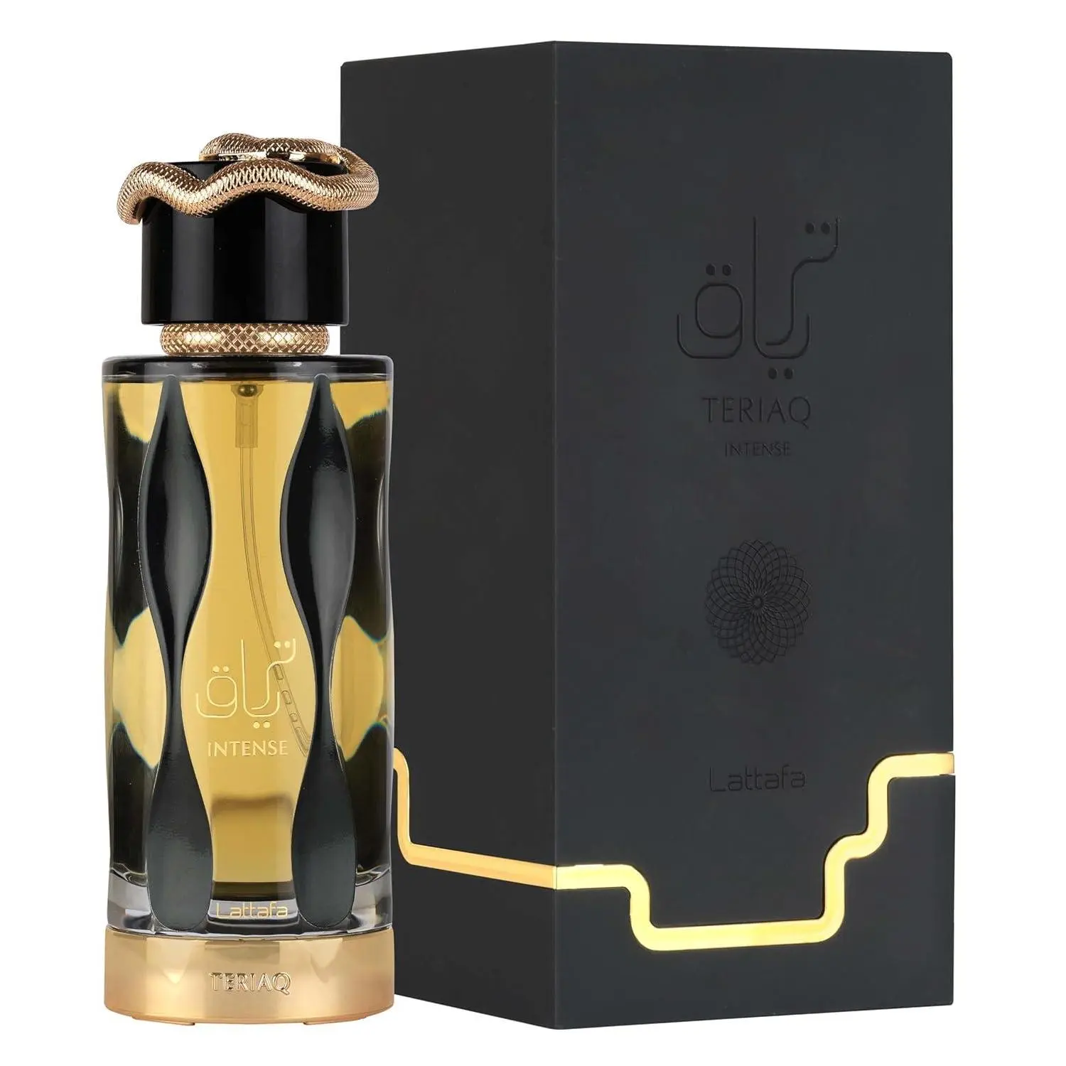 Lattafa Teriaq Intense Eau de Parfum Spray for Women and Men, 3.4 Ounce / 100 ml