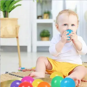 Colorful Plastic Pool Balls, Fun Star-Shaped Party Decor, Ideal for Swimming Ball Pit, Bubble Pools, Inflatable Castles, Swimsuits and Game Houses, Random Colors