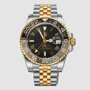 THE APOLLO 40mm Automatic NH34A GMT Chronograph Men's Watch