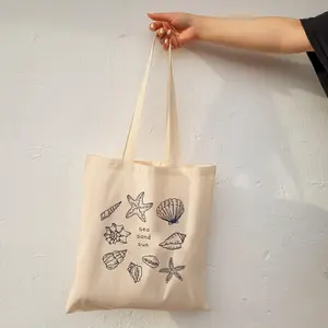 Seashell Tote Bag - Ocean tote Bag for Beach Party, Pool, Bachelorette Party & More with Seashell Design and Fun Details