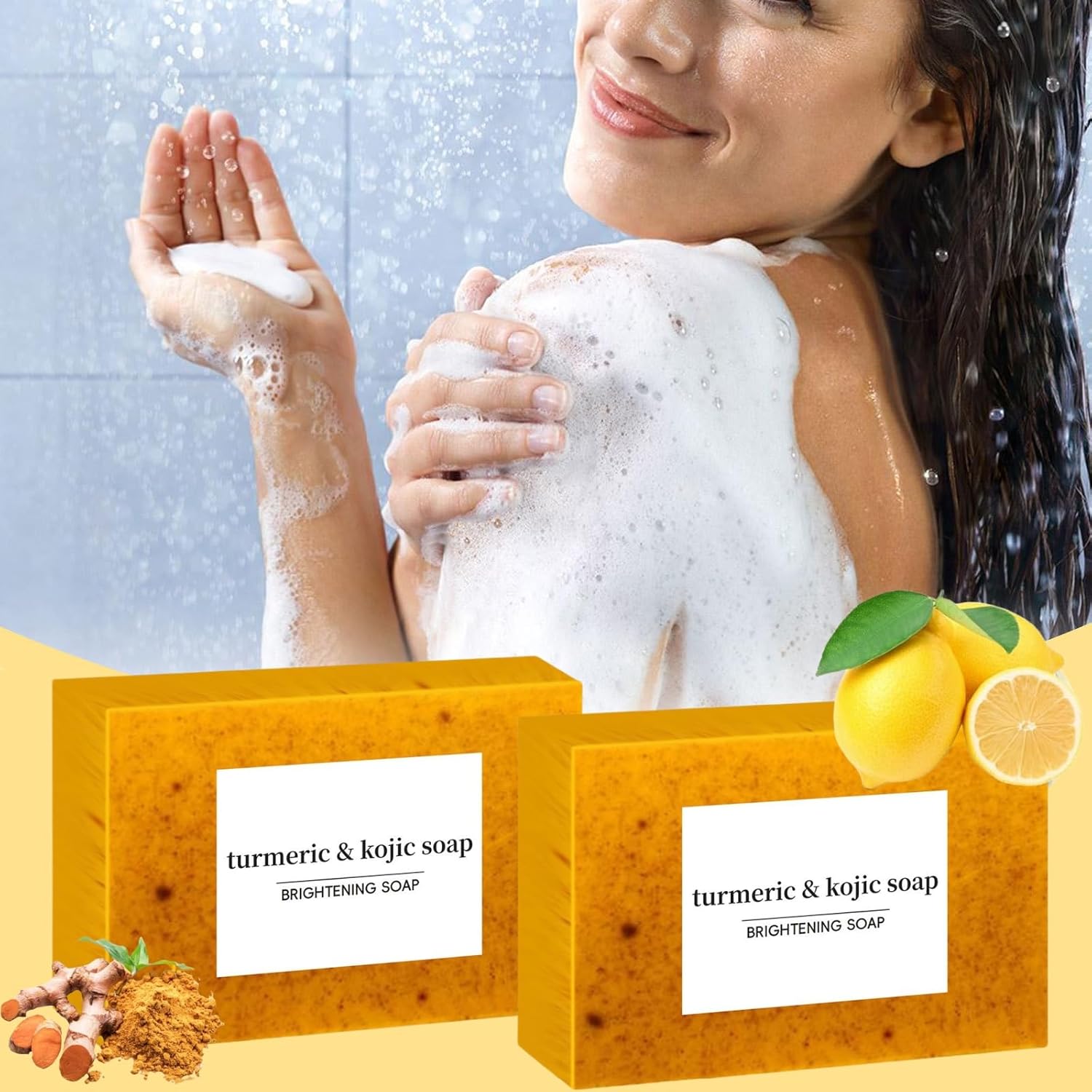 Unisex Summer Acne Cleanser Natural Kojic Acid Soap