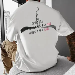 100% Cotton Lil Peep Trust Me I Got Nothing for You Nuts Couple Matching t-shirt Cotton Fabric Couple Matching Shirt, Gift Couples