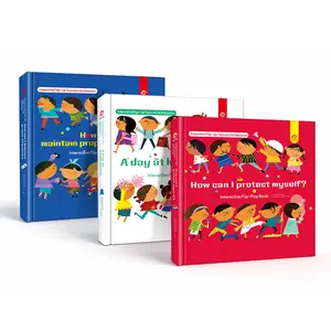 Montessori Flip-Flap Learning Bundle (Ages 1-6) | 3 Interactive Books for Safety & Life Skills | Educational Preschool Gift Set for Toddlers