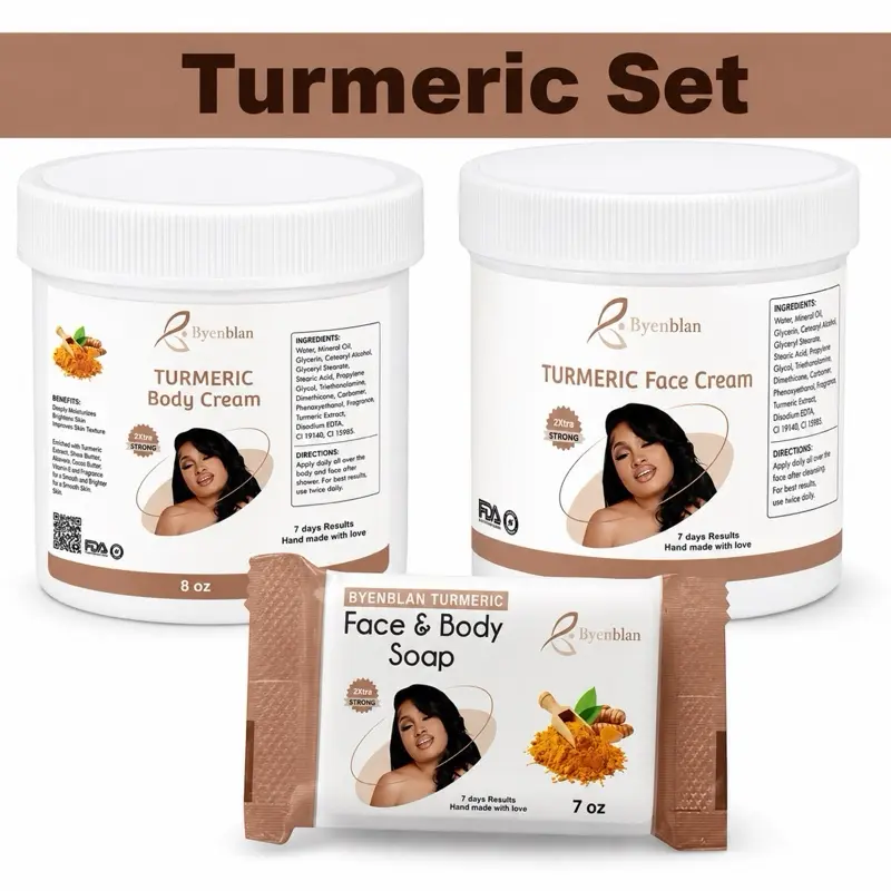 Byenblan Turmeric Set