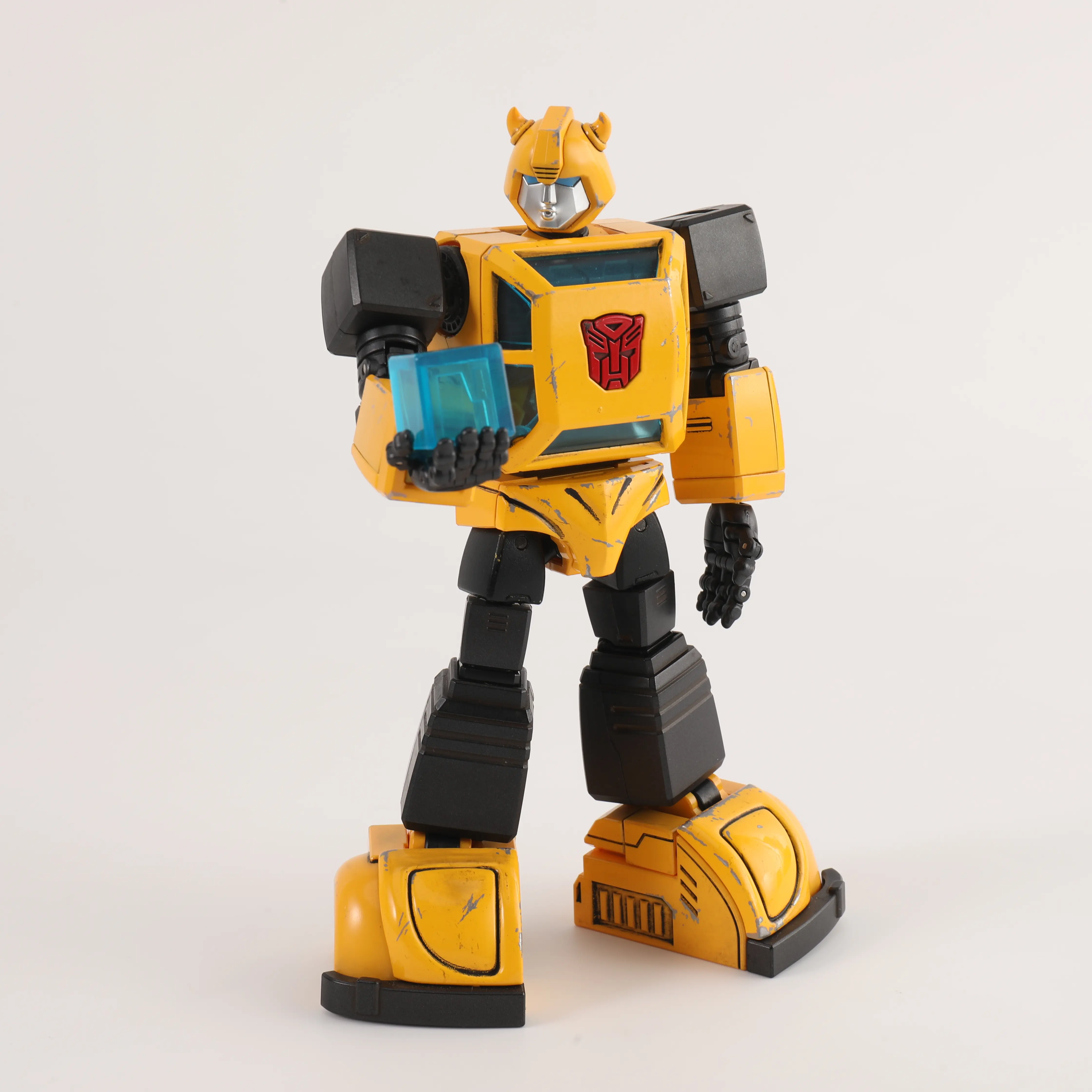 TRANSFORMERS Generation 1 Collectible Figure Model Set - YOLOPARK AMK PRO Series, 20cm Tall Battle Damage Action Figures with Metal Parts, Optimus Prime, Nemesis Prime, Megatron, Starscream, Model Kits