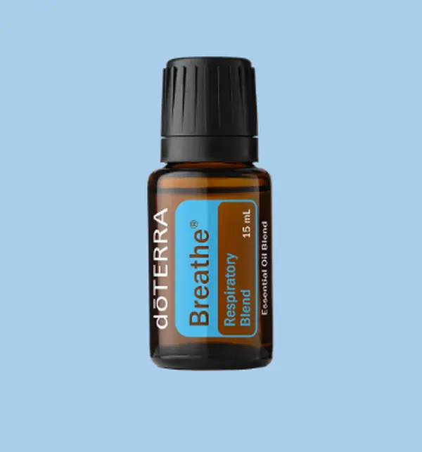 doTERRA Breathe Essential Oil - Aromatherapy Support for Seasonal Allergies, Pollen Relief, Respiratory Health, Wellness, Sinus Relief & Calm Living