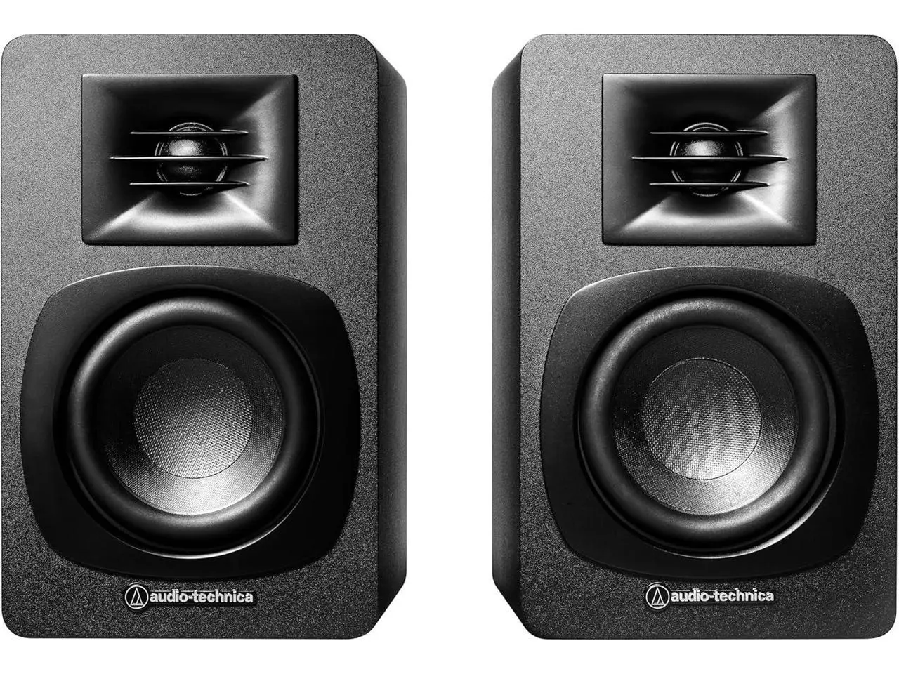 Audio Technica AT-SP3X Powered Bookshelf Speakers with Bluetooth (2024)