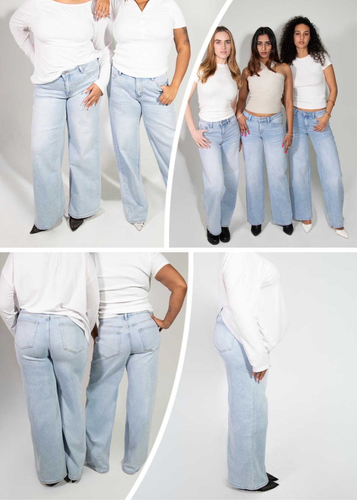 Magic ONESO Mid-low Rise Baggy Jeans Stretchy Wide Leg for Women Distressed Pants Womenswear Bottom 8001 Lady Basic Minimalist Comfortable Denim Tummy Control Curve Hugging Plus Size Regular Size BBL Spring Fashion Daily Outfits Magic ONESO Mid-low Rise Baggy Jeans Stretchy Wide Leg for Women Distressed Pants Womenswear Bottom 8001 Lady Basic Minimalist Comfortable Denim Tummy Control Curve Hugging Plus Size Regular Size BBL Spring Fashion Daily Outfits