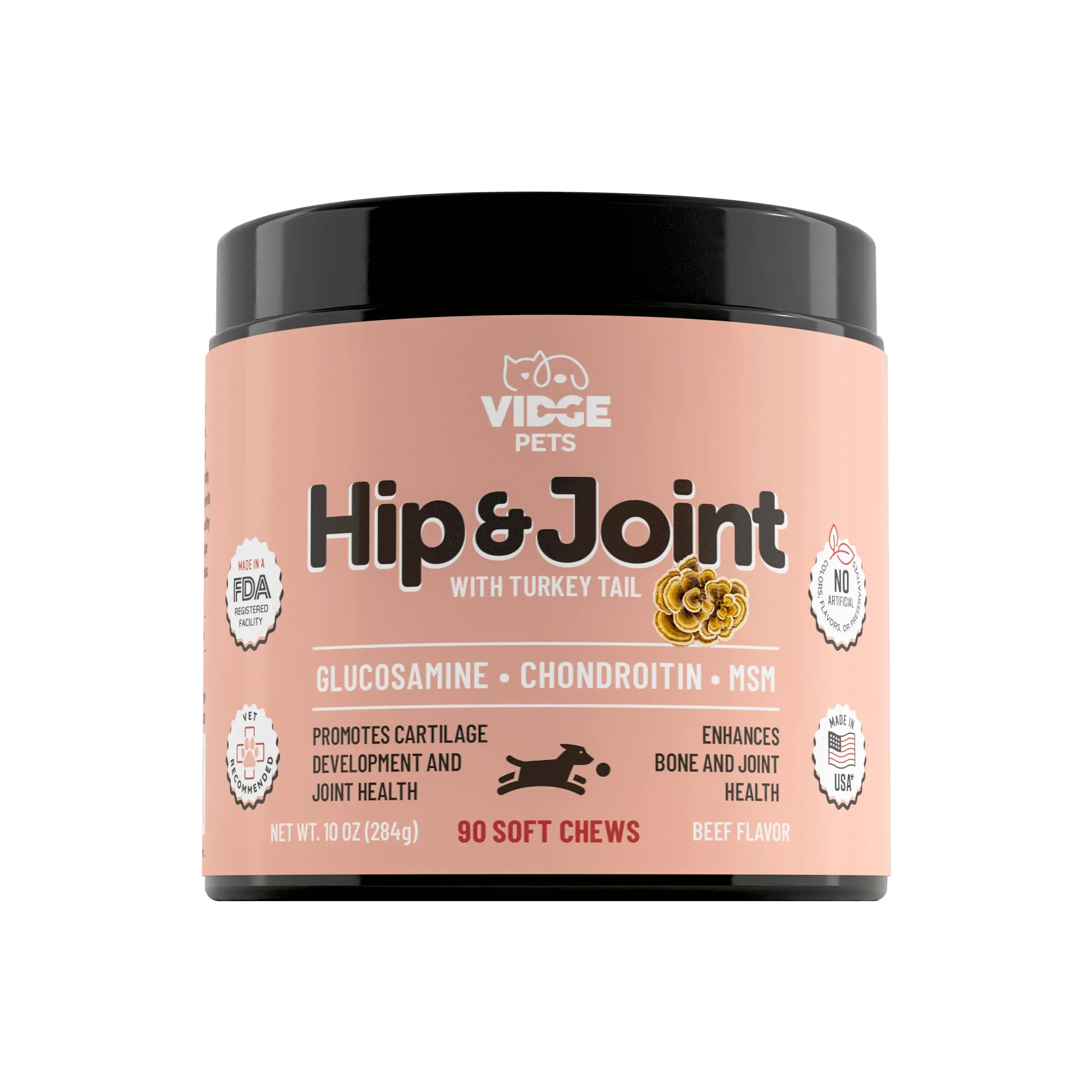 Hip & Joint Support  with Organic Turkey Tail Extract