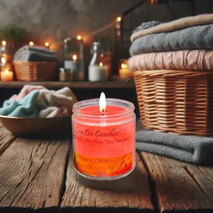 Can Do Candles Autumn Orchard Scented Candle 14 oz Premium Soy Wax with Cotton Wick Phthalate-Free Long Lasting Fragrance