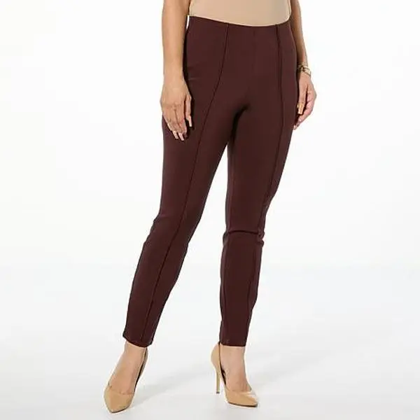 Nina Leonard Millennium Tummy-Smoothing Ankle Pant