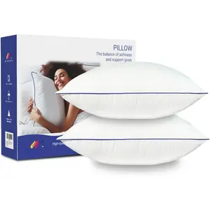 20x20 Pillow Inserts Set of 2 - Soft  Square Pillow Inserts, Oeko-TEX Certified Virgin Fiber Filling, Machine Washable