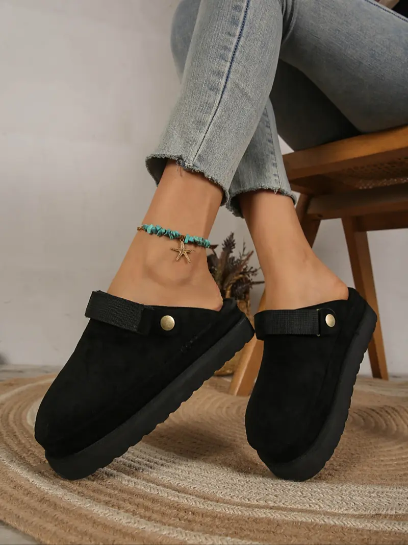 Unisex Fashion Wooden Sandals, Adjustable Comfortable Women's Slippers, Ideal Daily Casual Shoes, Perfect for Home Use, House Slippers