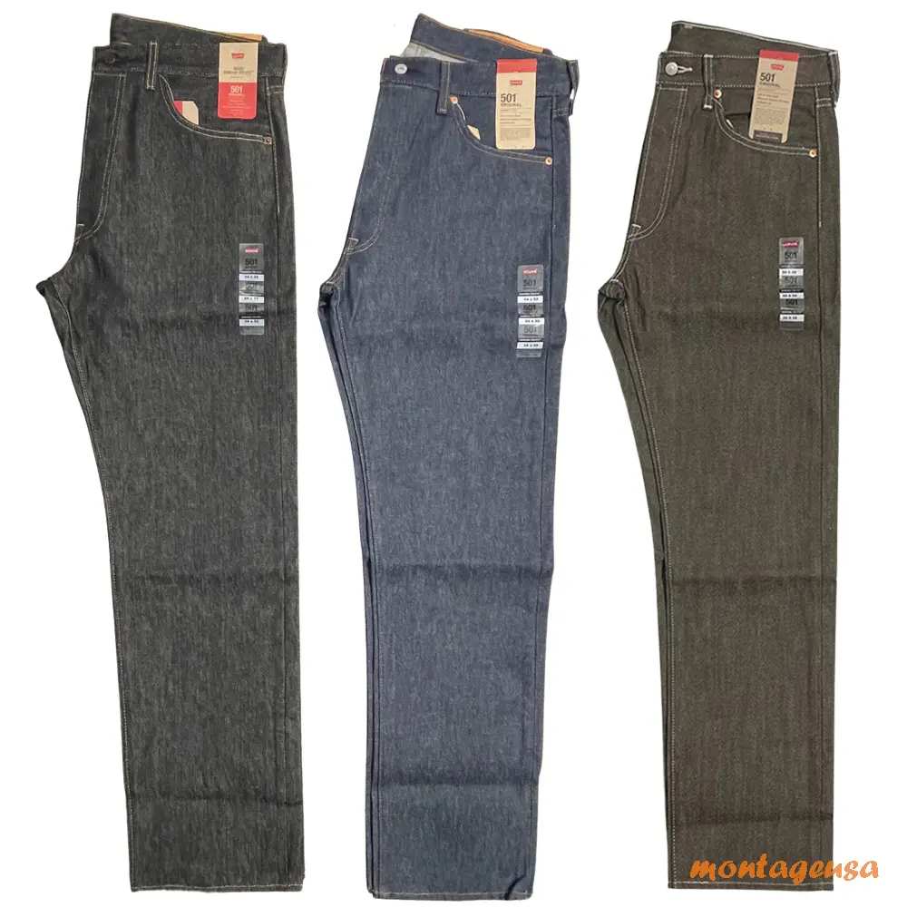 Men's 501 Original Shrink-To-Fit Regular Fit Denim Jeans
