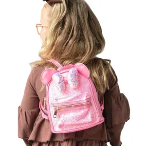 Pink Sparkle Mouse Backpack