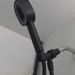 Hibbent Filtered Shower Head with Handheld, High Pressure 5 Spray Mode  Showerhead with Filters,detachable shower head,Water Softener Filters Beads for Hard Water -Remove Chlorine,home essentials