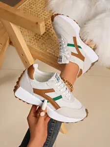 Women's Casual Sports Shoes, 15 Colors Available, Fashionable Walking Shoes, Comfortable Daily Wear, Breathable, All Seasons