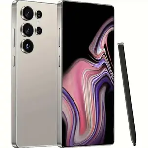 S25 Ultra Unlocked 5G  14 Smartphone.12GB+512GB,6.99" HD Display,68MP+108MPCam,7800mAh, Dual Card, Built-in Pen, FaceUnlock, , Case & Protector