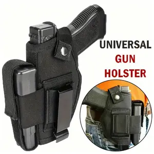 Unisex Holster, 9mm Pistol Holster, IWB/Owb Concealed Carrying Pistol Holster, with Cartridge Bag