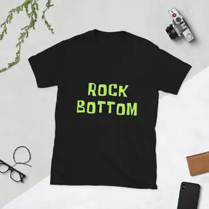 funny Graphic Tshirt Streetwear Y2K unisex Rock Bottom Sponge Bob Inspired