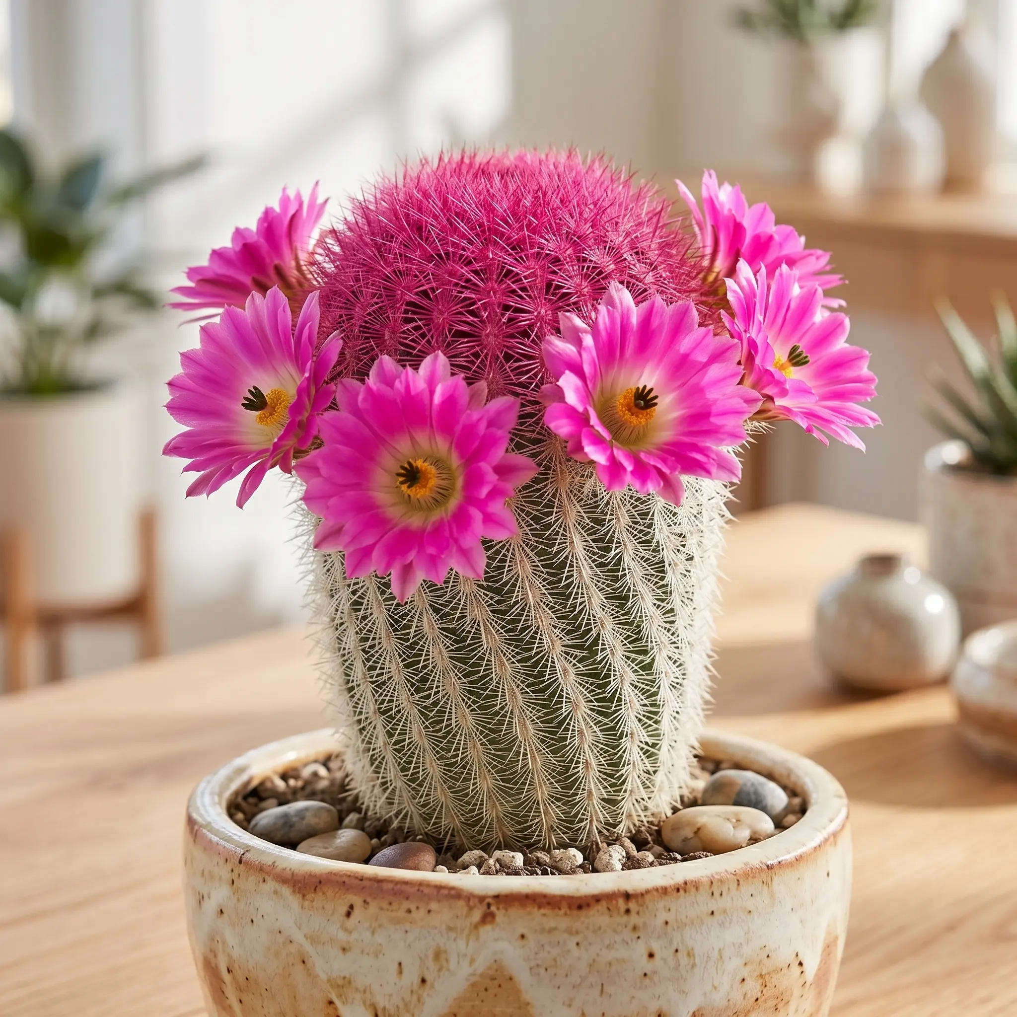 Echinocereus Rigidissimus Rainbow Cactus Live Ornamental Cactus Plant Indoor Outdoor Garden Succulent Houseplant