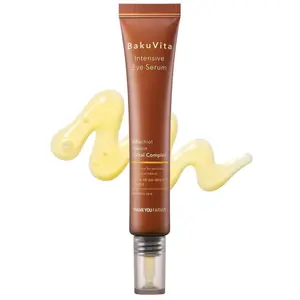 THANKYOU FARMER BakuVita Intensive Eye Serum - Retinol Alternative Bakuchiol, Vitamin C Eye Cream, Vitamin E, Korean Eye Cream for Fine Lines 1.05 Fl oz (30ml)