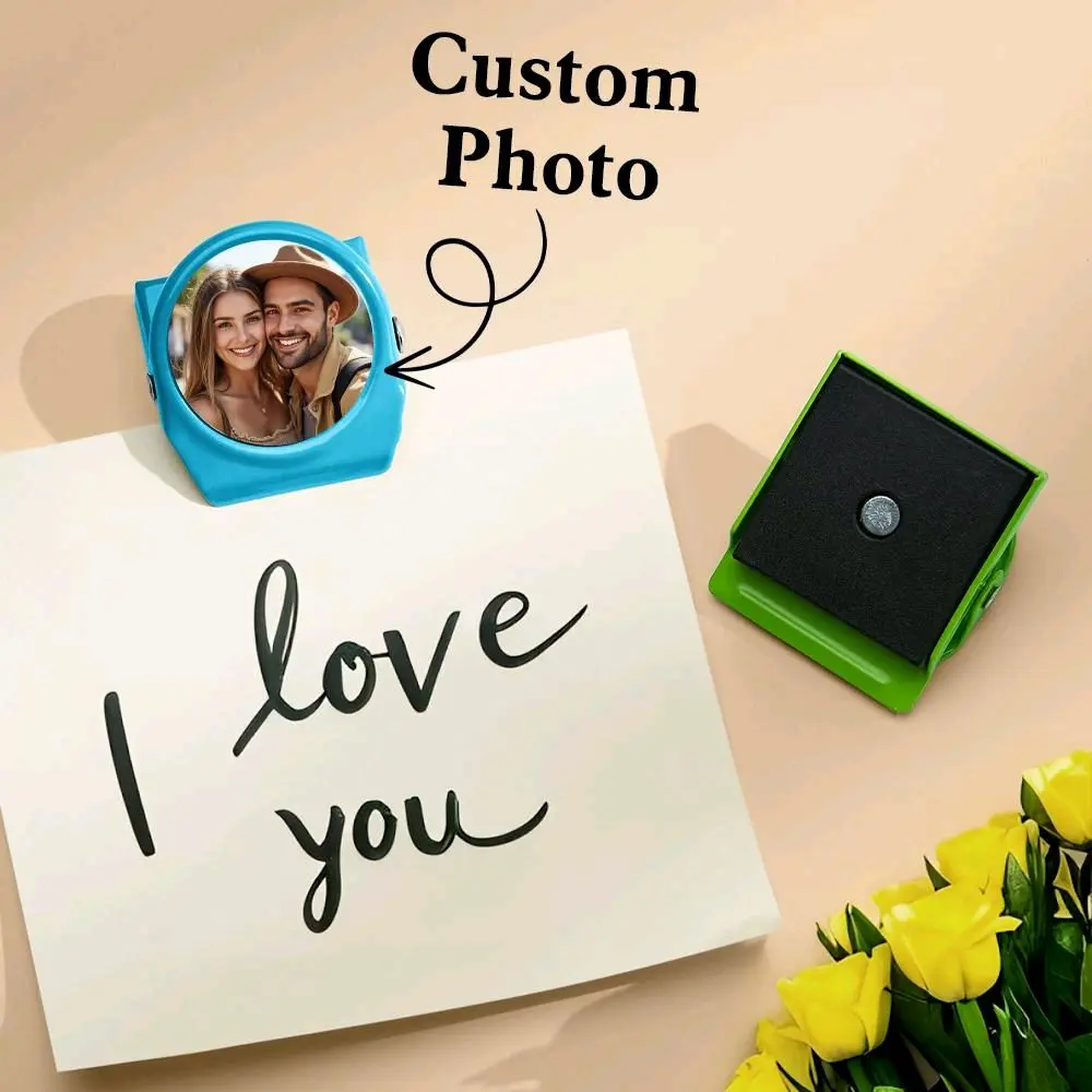 Personalized Magnetic Metal Clips Refrigerator Magnet with Photo