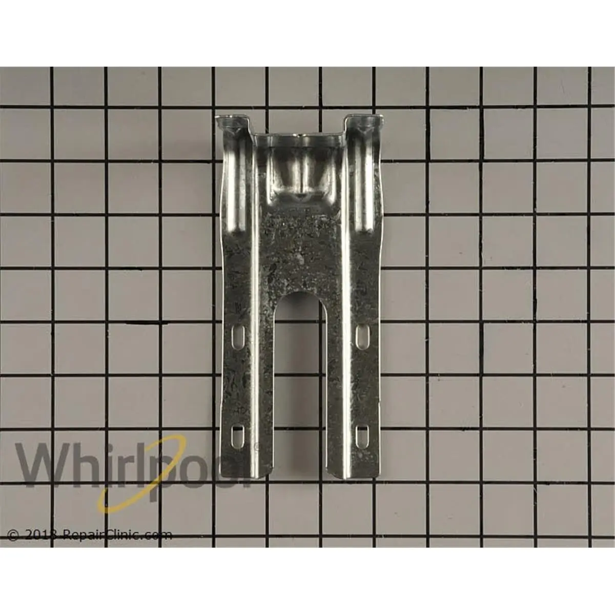 Whirlpool W10017440 Genuine OEM Anti-Tip Bracket Replacement Part, OEM Match, Reliable Install, Enhances Equipment Performance, Compatible with W11447673, Genuine Oem Replacement Part