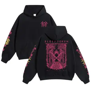 Sleep Token Hoodie, Take Me Back To Eden Graphic Sweatshirt, Gothic Metal Band Merch, Unisex Oversized Streetwear, Gift For Fans