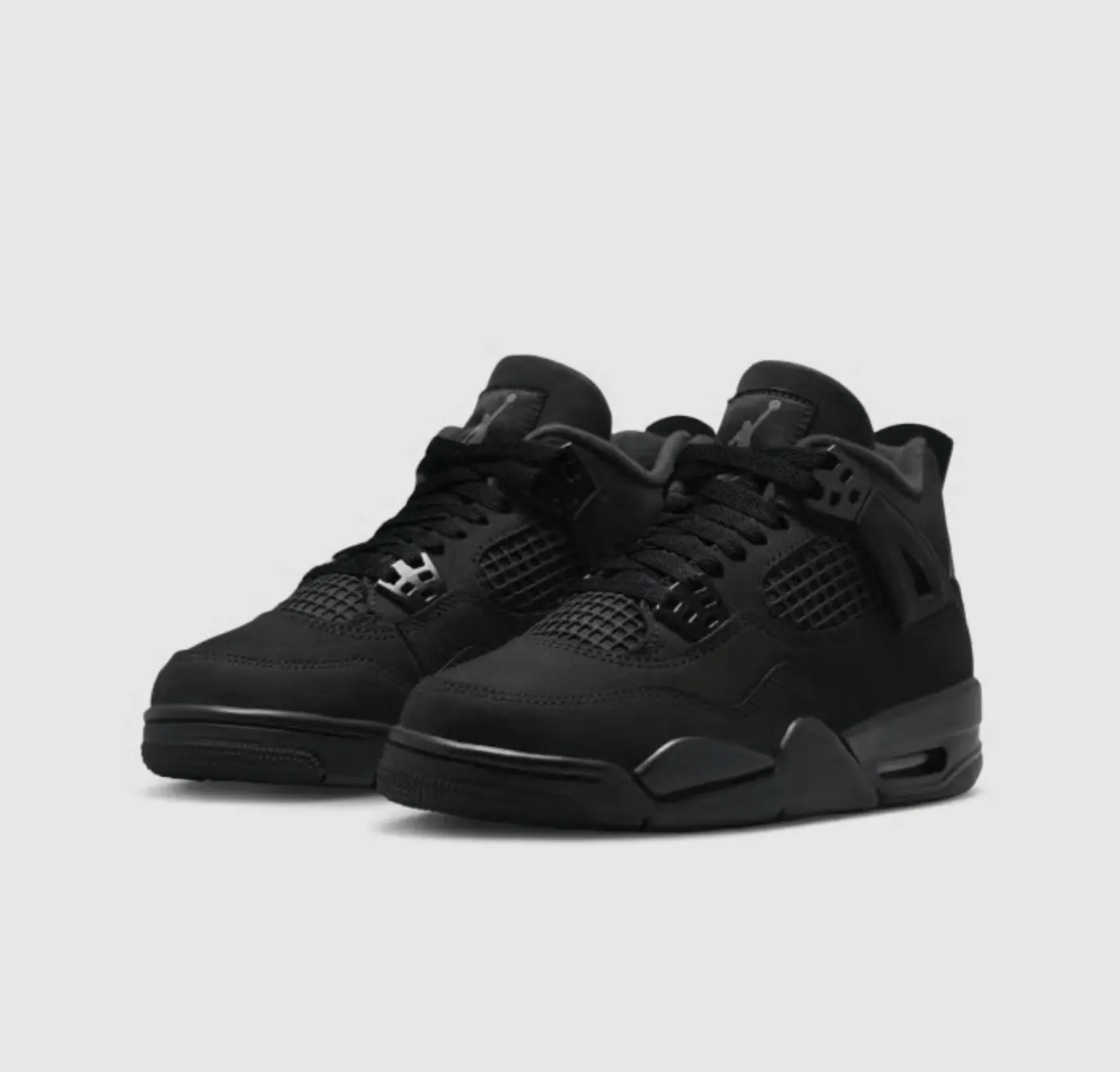Air Jordan 4 Retro Women's / GS Black Cat 2025 SKU: IB4171-010 Trainer Casual Sneaker Women Sneakers for Women Shoes Gym Shoes Womens Basketball Sports Athletic