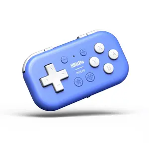 8Bitdo Mini Bluetooth Gamepad Controller for Switch, Android, Raspberry Pi - Blue
