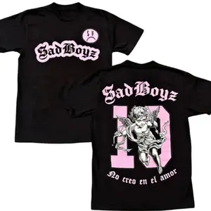 Junior H $ad Boyz Diez Mi Amor T-shirt, Streetwear Vibe, junior h merch, sad boys merch, Cotton Unisex T-shirt, Crew Neck, Size XS- XXXL, Menswear Top, Womenswear Top Underwear Streetwear unisex stylish top fantasy  shirt