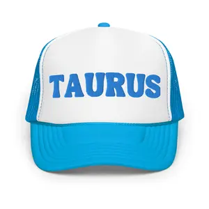 Taurus (Light Blue) - Foam trucker hat