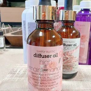 Long Lasting Fragrance Diffuser Oil - Non Toxic 2oz Bottle