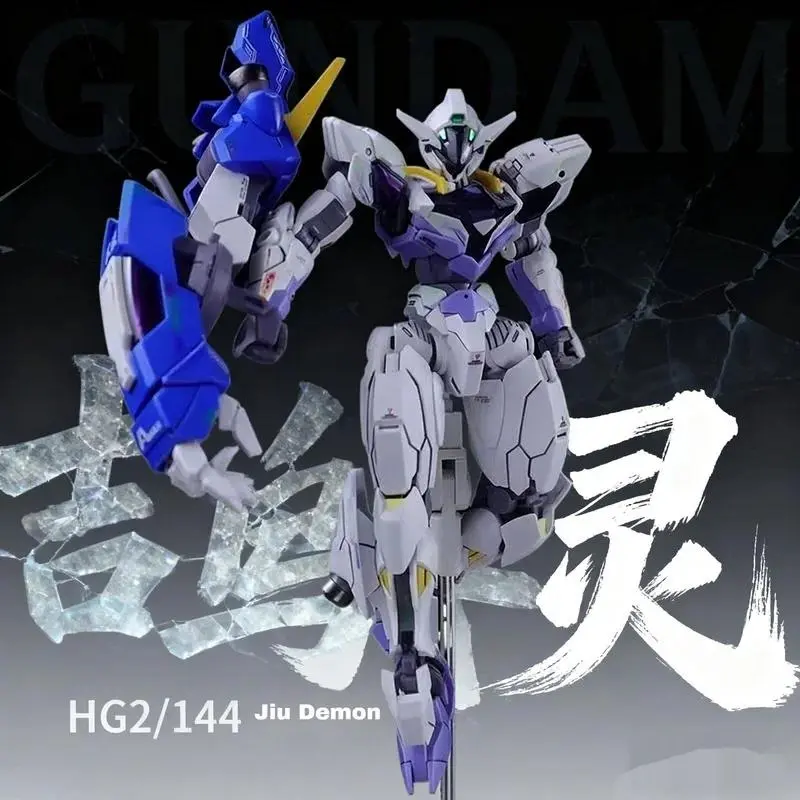 PB 1/144HG WM Lfrith Jiu Mobile Suit The Witch From Mercury Mech assemblage model kit Assembly Mecha Action Figure Gift