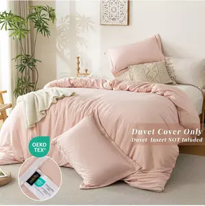 【Only 1 Gift Per Customer】【Random Color & Size】Lightweight Breathable Wrinkle-Free Brushed Microfiber  Bed Sheet Set  Twin, Bright White, Solid outdoorfun 5