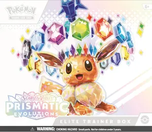 Prismatic Elite Trainer Box (ETB) - Collectible Non-Sports Trading Card Box for Trading Card Enthusiasts
