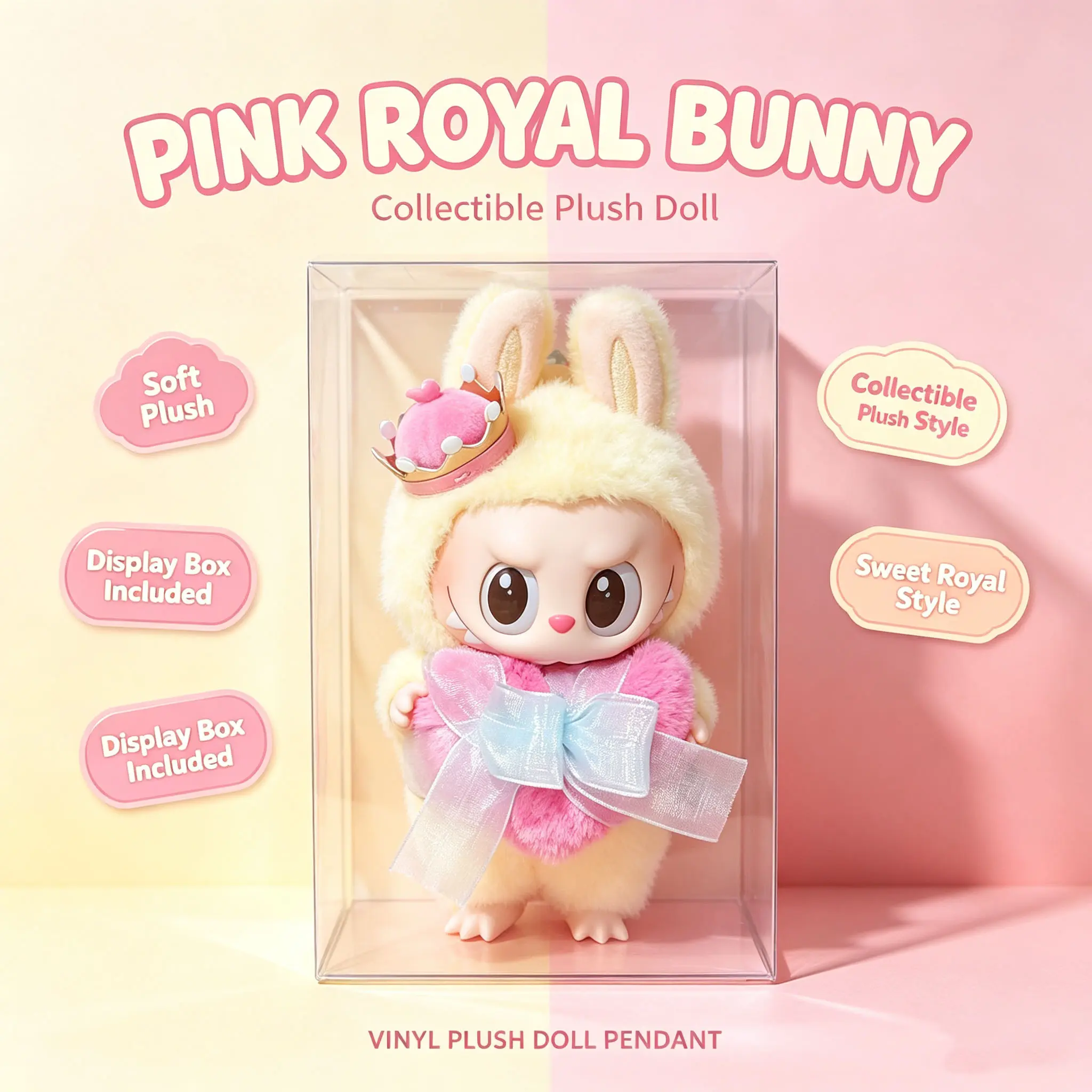 POP MART THE Monsters Labubu Let's Checkmate Series-Vinyl Plush Doll | Collectible Toy, Gift for Girls, Daughter, Anniversary, Gifts for Children, Cute Doll