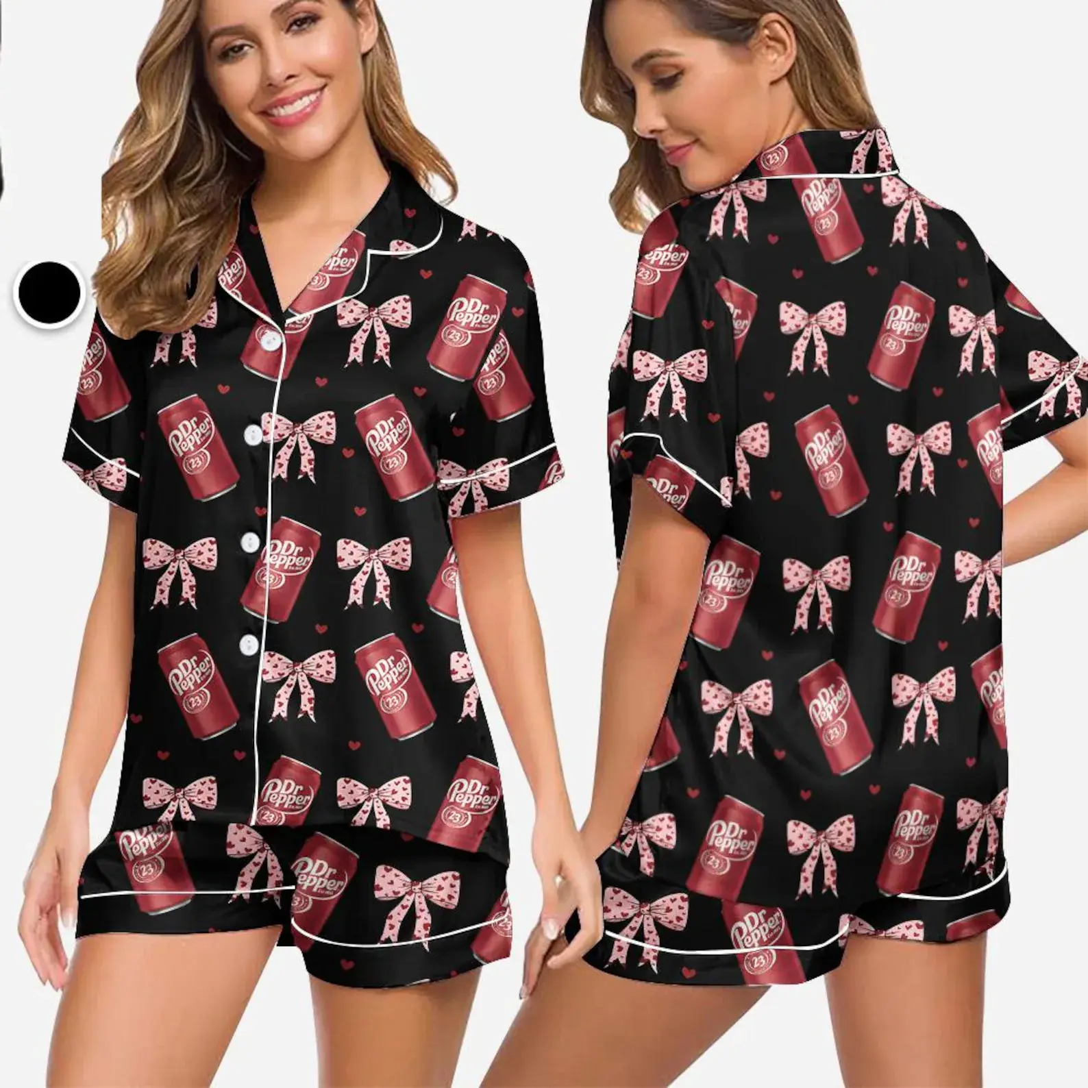 Dr Pepper Pajamas, Women's Pajama, Dr Pepper Soda Lover Pajamas, Coke Pajamas