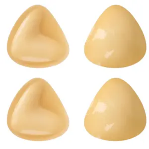 2 Pairs Ultra Push up Sticky Bra Pads Double Sided Adhesive Invisible Inserts Stick on for Sports Bra Swimsuit