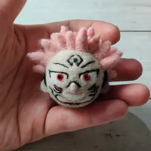 030 - Handmade Needlefelt Keychain