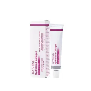 Jaysuing Hydrolyzed Collagen Neck Cream, Fade Neck Lines Shaping Swan Neck Smooth White Neck Cream